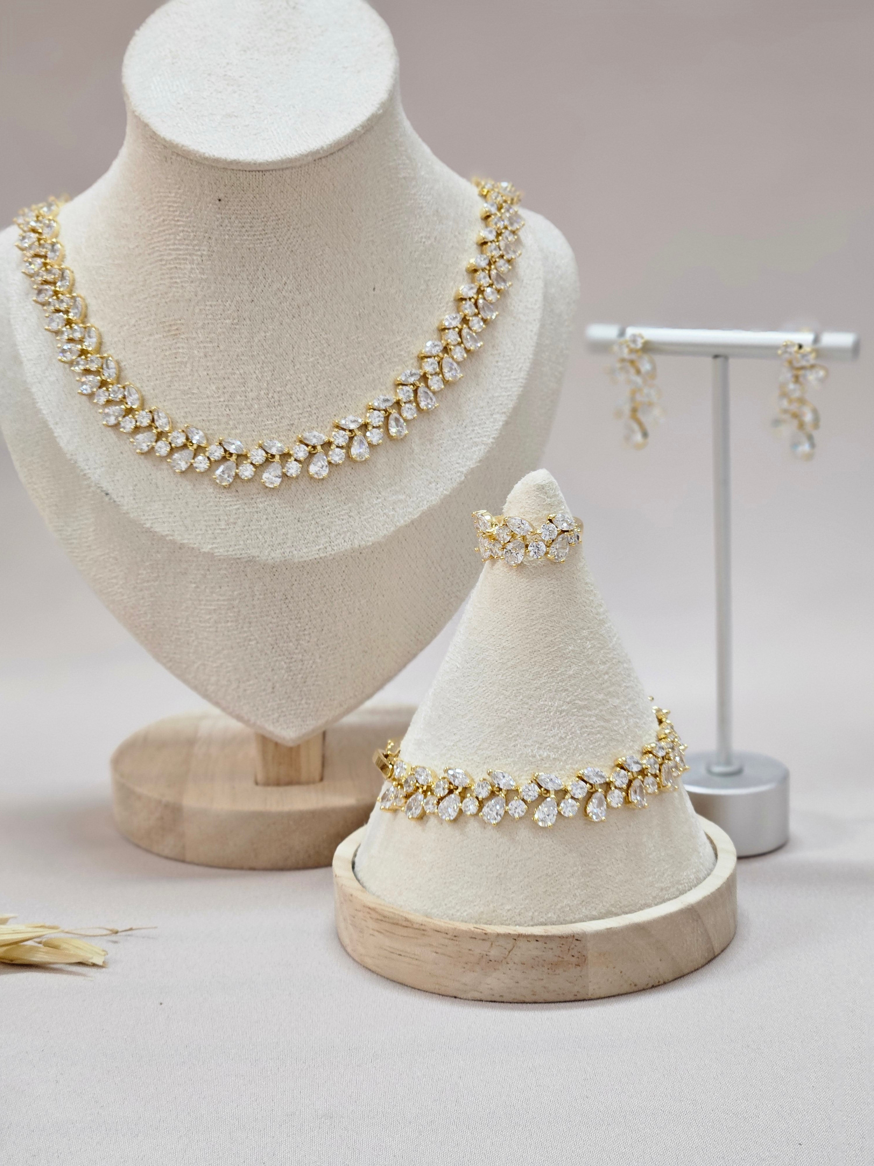 Gold plated Jewelry Set